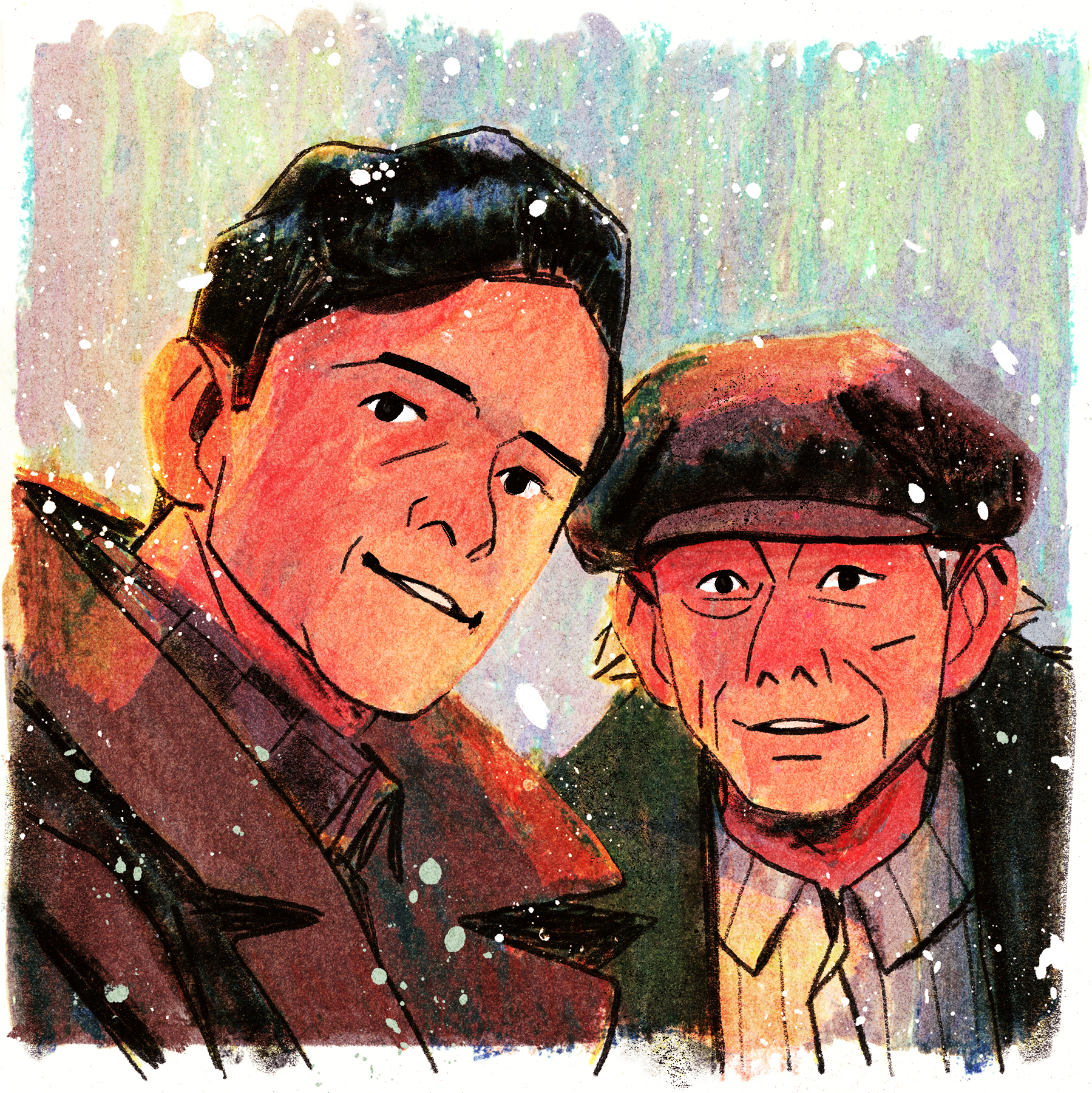 Léopold et Valmore se parlent proches, un peu dépités.